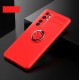 Coque Anneau Xiaomi Mi Note 10 Lite rouge