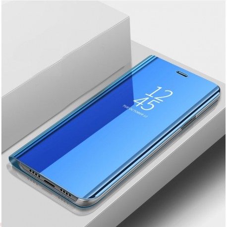 Etuis Xiaomi Redmi Note 10 Pro Miroir Bleu