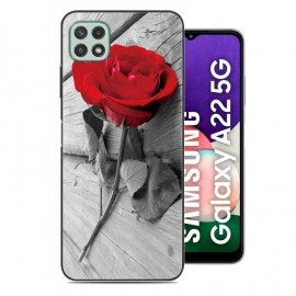 Coque Samsung Galaxy A22 imprimée Rose