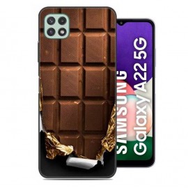 Coque Samsung Galaxy A22 imprimée Chocolat