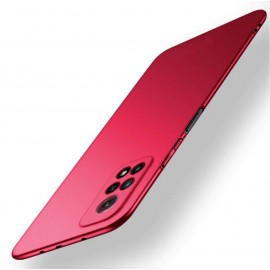 Coque Xiaomi Redmi Note 11 et 11S Slim Rouge