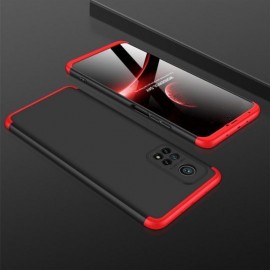 Coque 360 Xiaomi Redmi Note 11 Pro Noire et Rouge