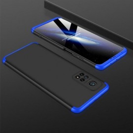 Coque 360 Xiaomi Redmi Note 11 Pro Noire et Bleue