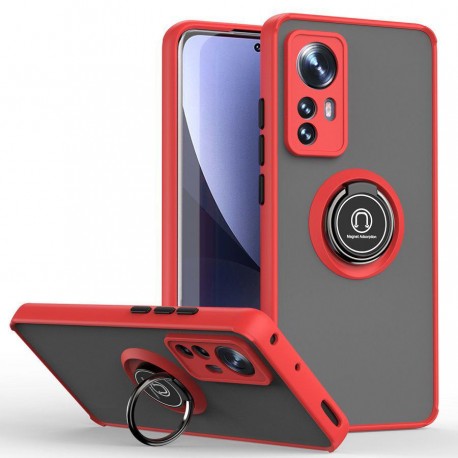 Coque Xiaomi 12T et Pro IMK Rouge magnétique