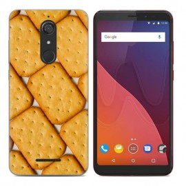 Coque Silicone Wiko View Biscuit