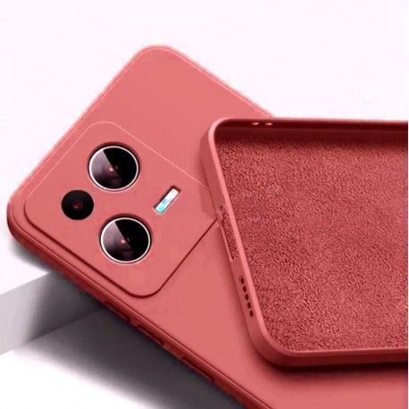 Coque Xiaomi 13 et Pro liquide silicone soyeuse Rouge