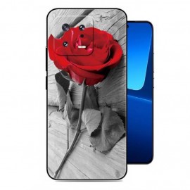 Coque silicone Xiaomi 13 ou Pro Fleur