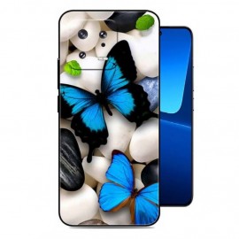 Coque silicone Xiaomi 13 ou Pro Papillon
