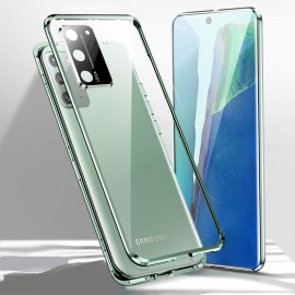 Coque complète Samsung Galaxy S23 Metal Magnetique Verte