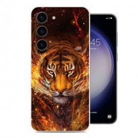Coque Silicone Samsung Galaxy S23 Tigre