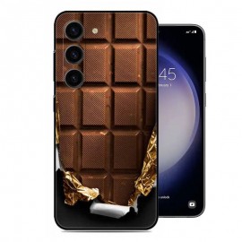 Coque Silicone Samsung Galaxy S23 Chocolat
