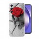 Coque Samsung Galaxy A54 5G silicone imprimée Rose