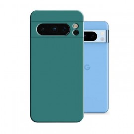 Coque Google Pixel 8 Pro liquide silicone soyeuse Verte