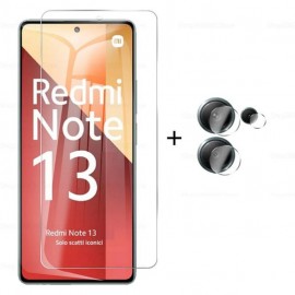 Verre Trempé Xiaomi Redmi Note 13 4G ou 5G écran et caméras