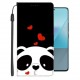 Etuis Portefeuille Redmi Note 13 4G ou 5G Simili Cuir Panda