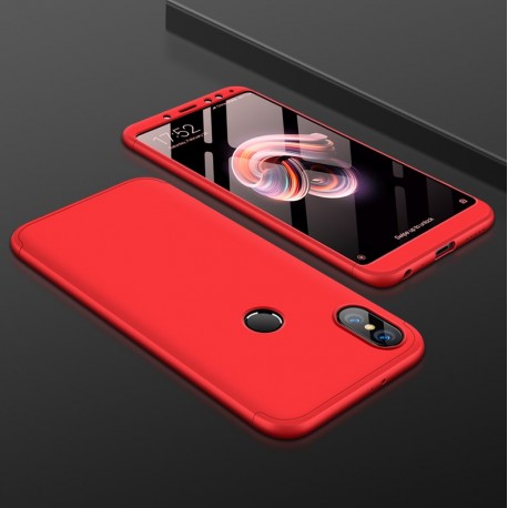 Coque 360 Xiaomi Redmi Note 5 Rouge