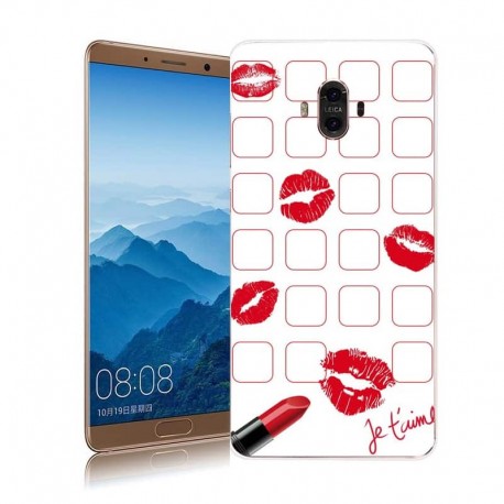 Coque Huawei Mate 10 Silicone Bisous