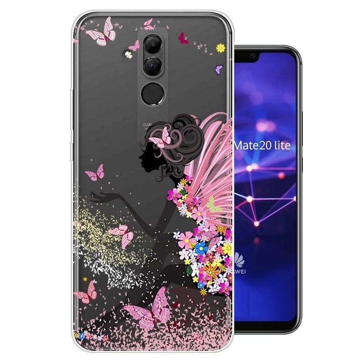 Coque Silicone Huawei Mate 20 Lite Fée