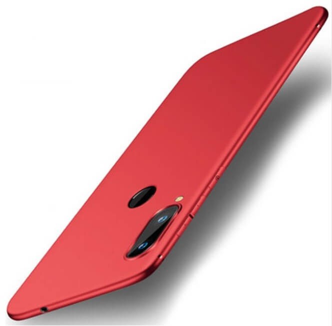 Coque Silicone Honor 8X Extra Fine Rouge