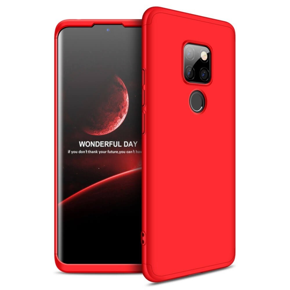 Coque 360 Huawei Mate 20 Rouge.