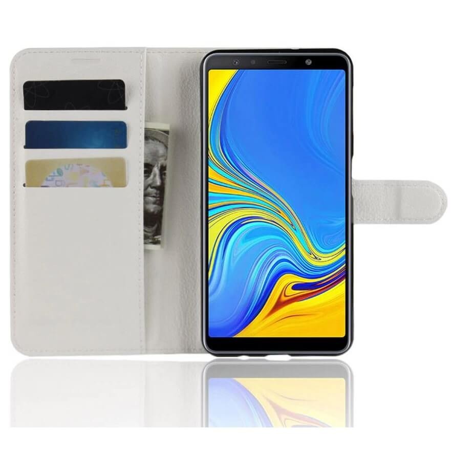 Coque Silicone Samsung Galaxy A7 2018 Extra Fine Blanche