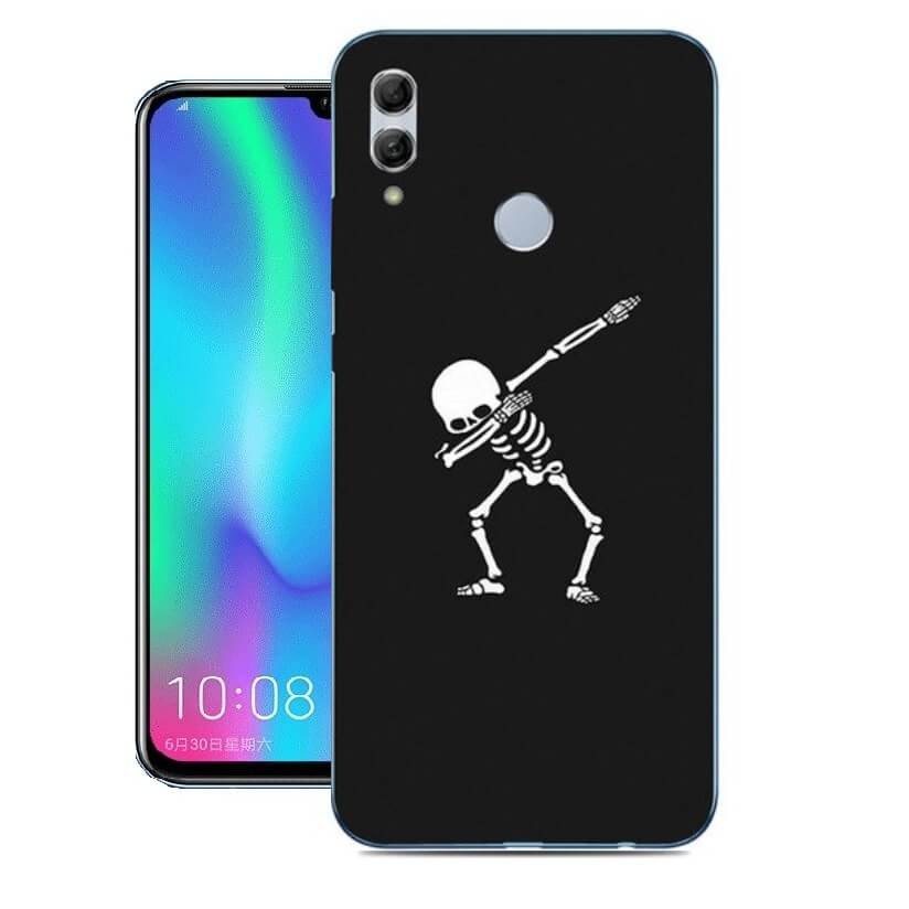 Coque Silicone Huawei P Smart 2019 Squelette