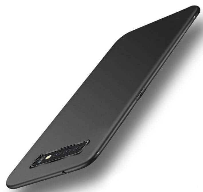 Coque Silicone Samsung Galaxy S10  Extra Fine Noir