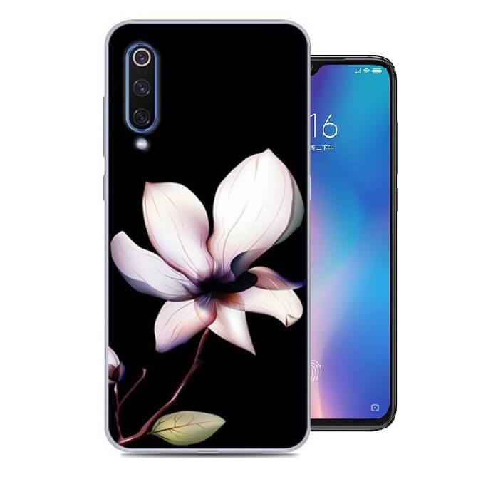 Coque Silicone Xiaomi MI 9 Fleur