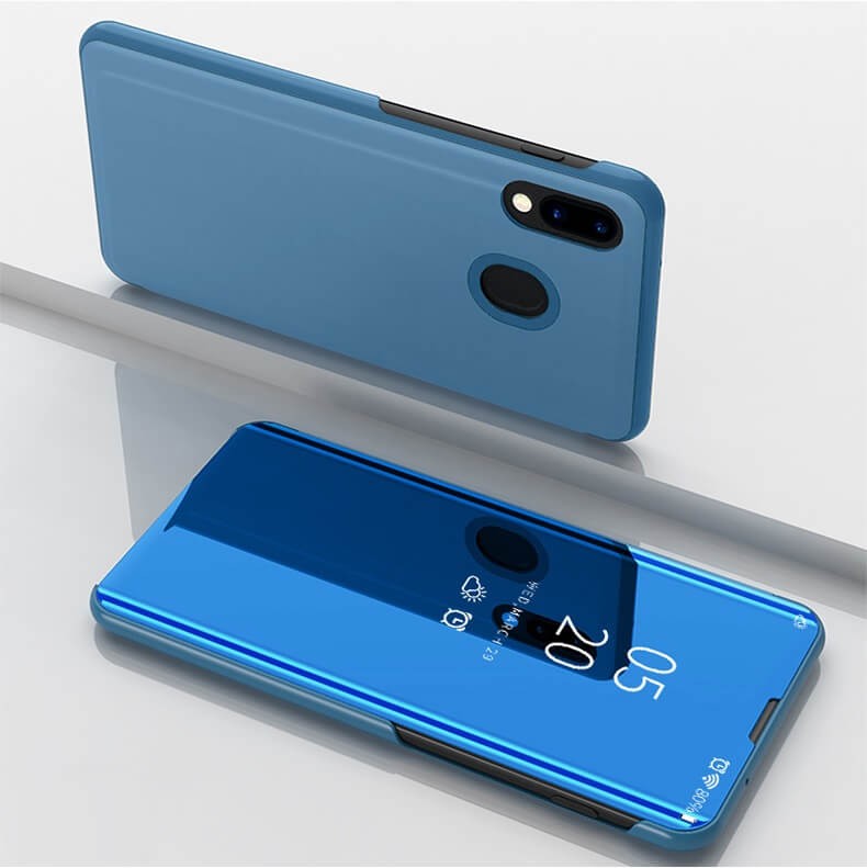 Etuis Samsung Galaxy A40 Cover Translucide Bleue
