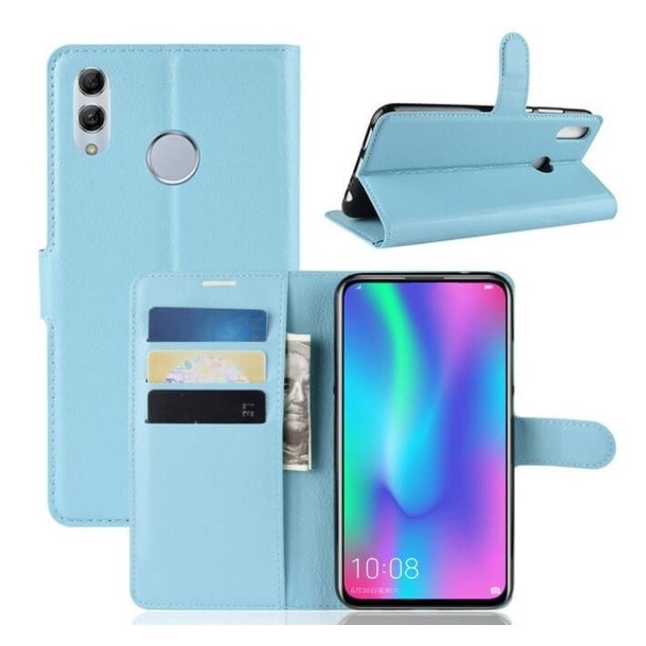 Etuis Portefeuille Huawei P Smart Z  Simili Cuir Bleu.