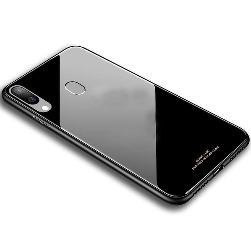 Coque Samsung Galaxy A20e Silicone et Verre Trempé Noire.