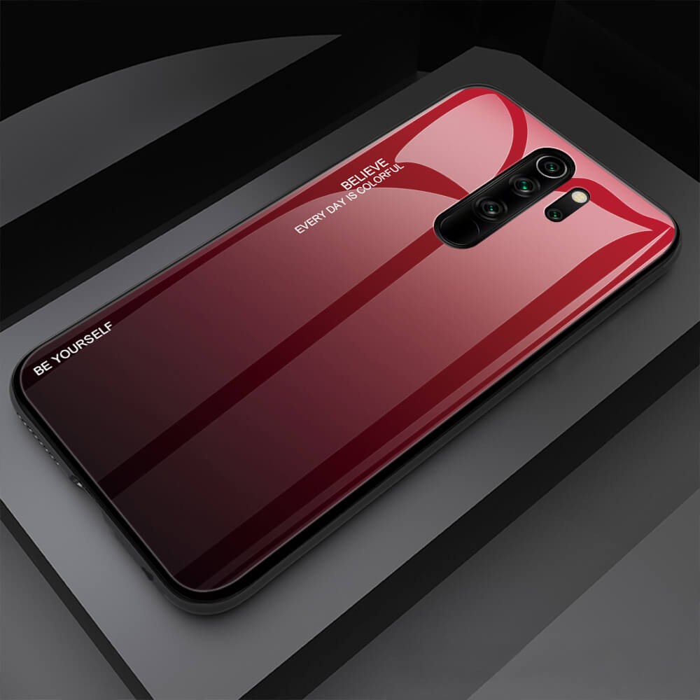 Coque Xiaomi Redmi Note 8 Pro Silicone et Verre Trempé Master turquoise