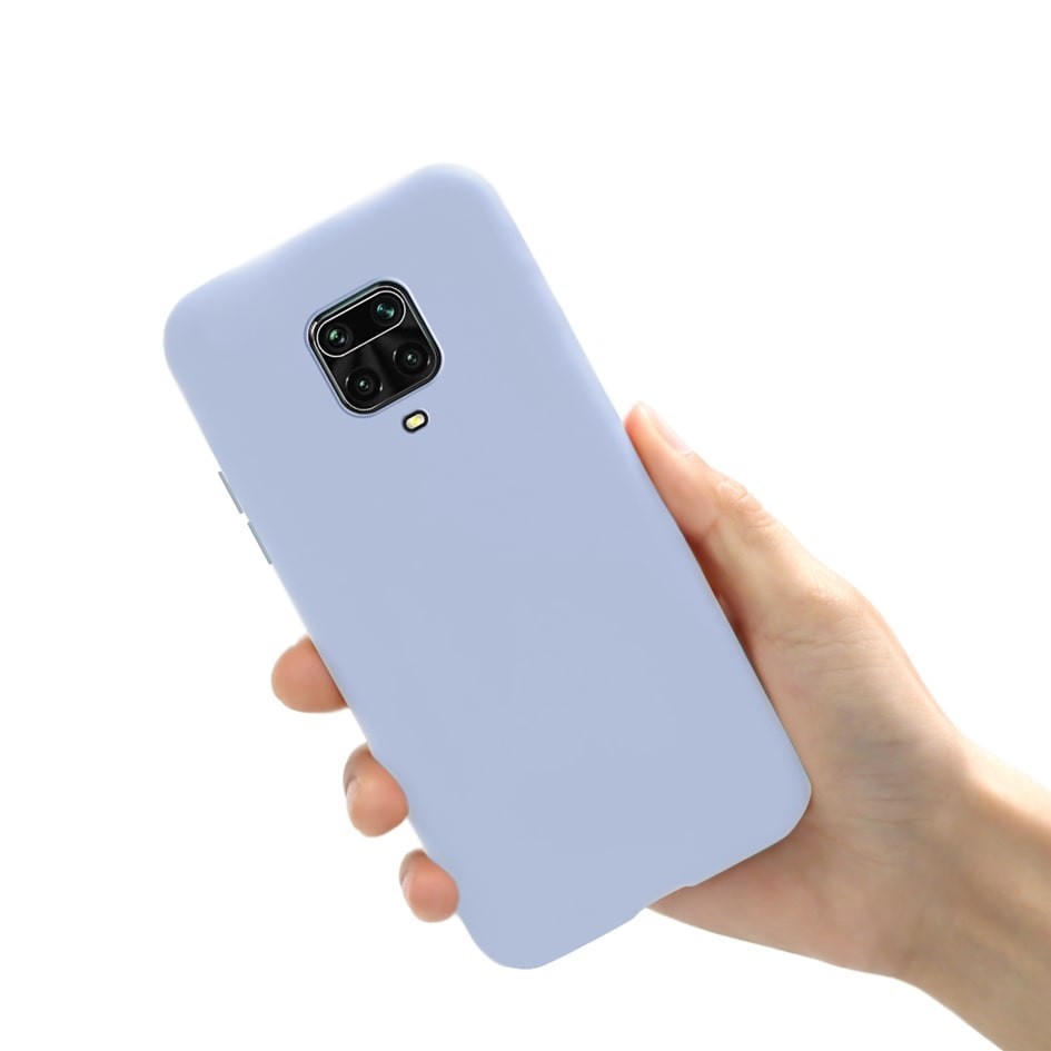 Coque Silicone Xiaomi Redmi Note 9 PRO Soyeuse bleue