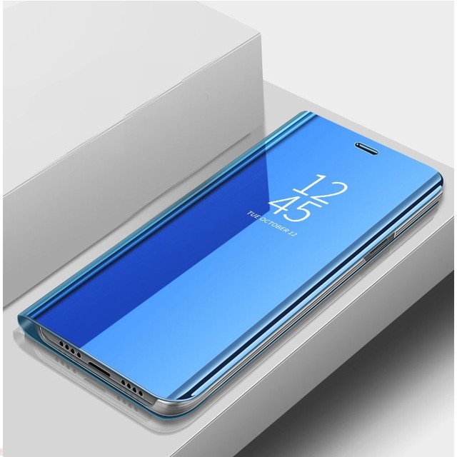 Etuis Xiaomi Redmi Note 10 Pro Miroir Bleu