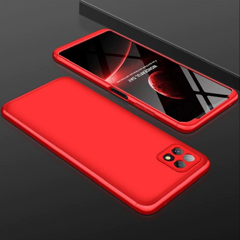 Coque 360 Samsung Galaxy A22 Rouge Premium
