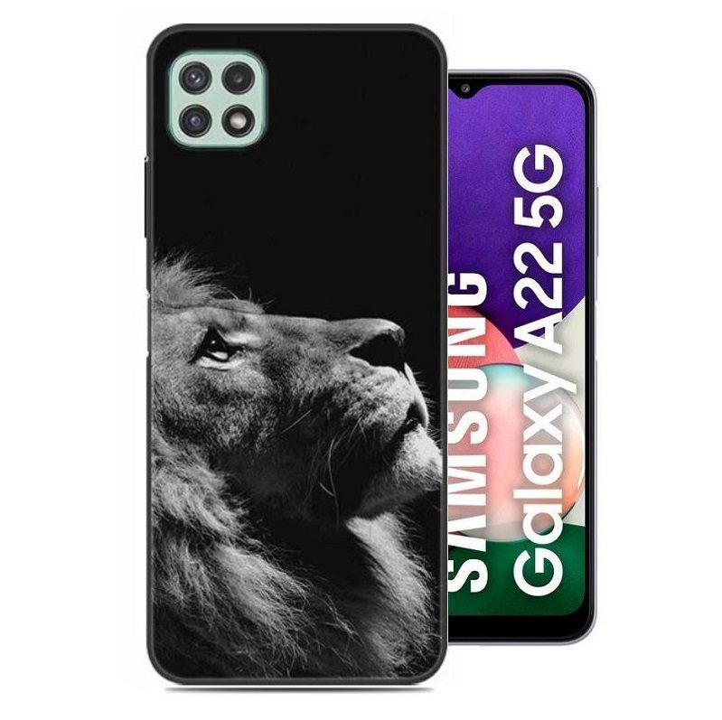 Coque Samsung Galaxy A22 imprimée Lion