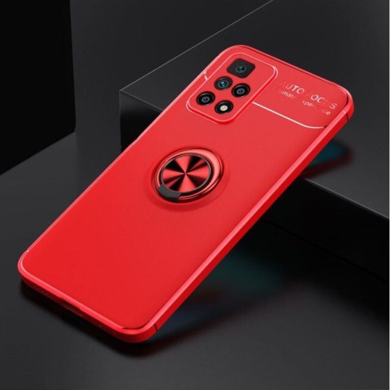 Coque magnétique Xiaomi Note 11 Pro rouge
