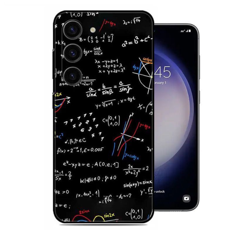 Coque Silicone Samsung Galaxy S23 mathématiques