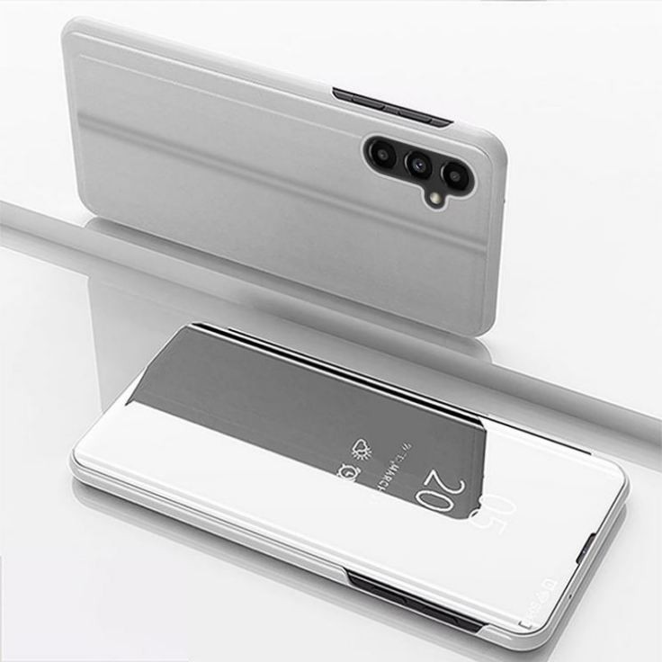 Etuis Samsung Galaxy A54 5G smart Cover Gris Argenté